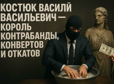 Костюк Василий Васильевич – король контрабанды, конвертов и откатов