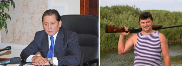 ОБНАЛЬЩИКИ С РУДНОГО МУХАМЕДЖАН ТУРДАХУНОВ И  АКИМ ГОРОДА ВИКТОР ИОНЕНКО