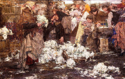 Графика или живопись Николая Фешина? Незаметное мастерство