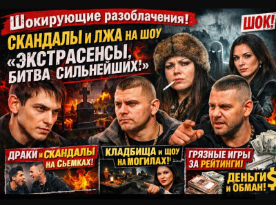 Телевизионная магия или актерская игра: что на самом деле происходит в шоу «Экстрасенсы. Битва сильнейших» с Олегом Шепсом и Владом Череватым