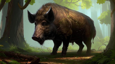 Дикого кабана незаконно застрелил сельчанин из ВКО